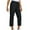 Black, variant on Uaswgudfs Womens Capris with Pockets Loose Fit Casual Capri Pants Dressy Lightweight Ladies Baggy Cargo Pants for Hiking Black L