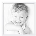 thumbnail image 2 of ArtToFrames 19" x 19" Contemporary White Picture Frame, 19x19 inch White Wood Poster Frame (WOM-4731),  Pack, 2 of 7