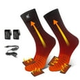 thumbnail image 3 of SNOW DEER Heated Socks, Rechargeable Electric Socks with 3 Heat Settings, 10 Hours Heating time Winter Foot Warmers with Large Capacity Batteries for Men/Women, 3 of 10