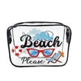 thumbnail image 2 of Clear Pvc Material Portable Printed Cosmetic Organizer Compact Travel Makeup Pouch Sturdy Transparent Case For Beauty Tools And Toiletries, 2 of 3