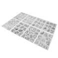 thumbnail image 3 of Shrink Plastic, 8 Pieces Shrink Plastic Sheet Kit Beautiful Pattern Wide Application  For DIY Keychain Pendant For DIY Decoration Girl Pattern, 3 of 8