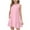 ZA-Pink-sales today clearance, variant on MKOSPLRT Sleeveless Dresses for Girls 5-15Y Crew Neck Ruffle Hem Tiered Dresses Solid Casual Beach Sundress Summer Tank Dress with Pockets