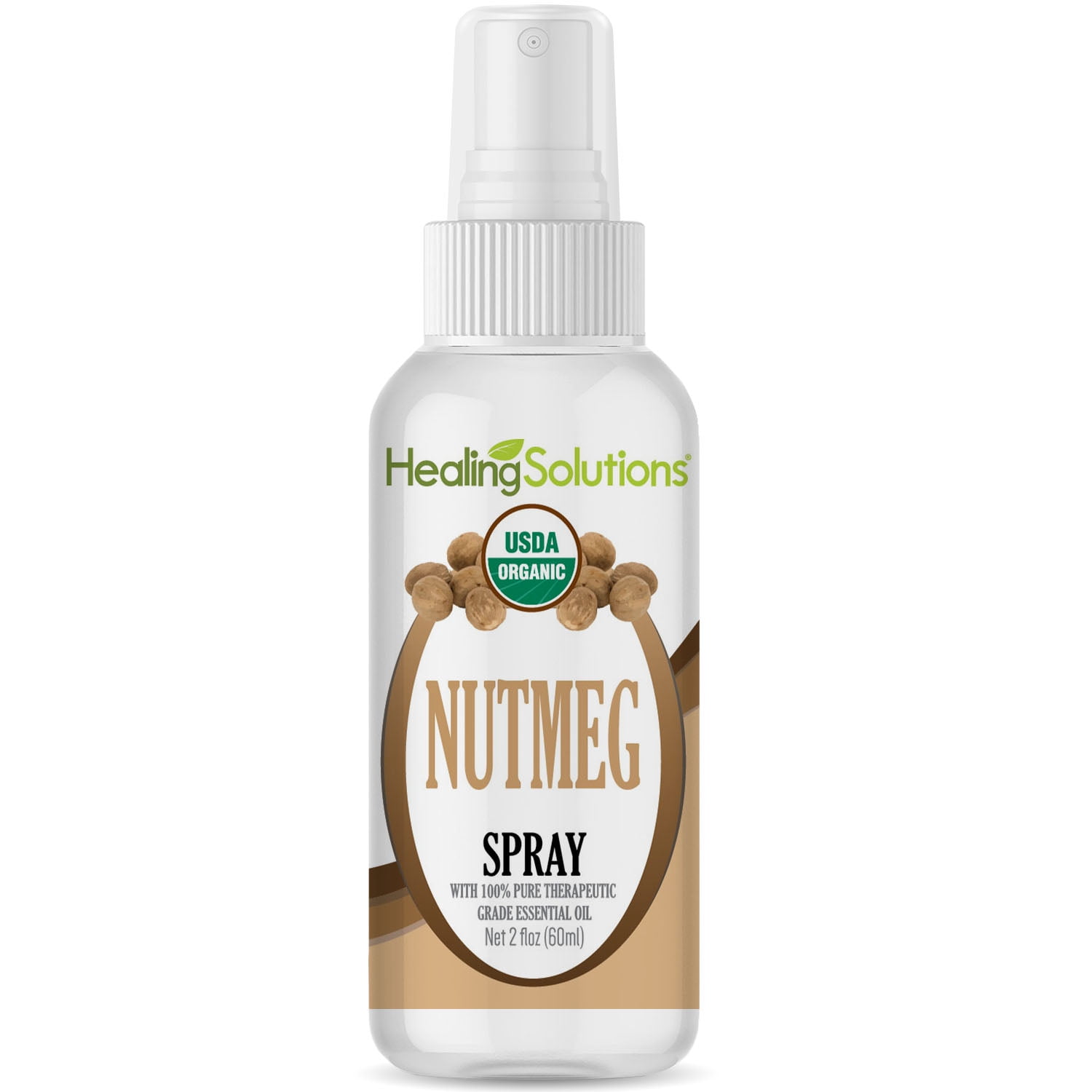 Organic Nutmeg Spray Water infused with Nutmeg Essential Oil