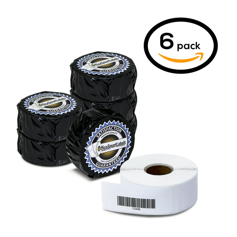 LabelValue.com  Dymo File 1738595 Compatible Barcode Labels,  3/4 x 2-1/2 - 450 Labels per roll, 1 roll per Package : All Purpose Labels  : Office Products