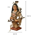 thumbnail image 3 of Southwestern Rugged Promise Warrior Table Sculpture Earth Tones 8.5”Wx5”Dx13.5”H, 3 of 5