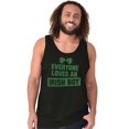 thumbnail image 4 of Funny Saint Patrick's Day Irish Boy Tank Top Sleeveless Tee Men Brisco Brands S, 4 of 5