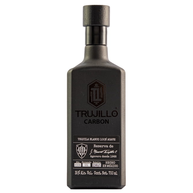 Tequila Trujillo Blanco Carbón 700 Ml Trujillo Tequila Blanco