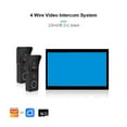 thumbnail image 1 of Metal Doorbell Video Intercom System For Home Tuya Smart Video Doorhpone Camera 160° 4-Wired 1080P Touch Monitor ,Smart Detection, 1 of 4