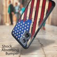 thumbnail image 2 of DALUX MetKase Hybrid Slim Phone Case Cover Compatible with OnePlus Nord N20 5G (2022) - Graffiti US Flag Print, 2 of 2