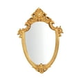 thumbnail image 3 of XIBUFE 2026 New Decorative Wall Mirror Antique Ornate Baroque Mirror Resin Bathroom Vanity Mirrors for Apartment Living Room Hallway Bedroom Home Decoration for Dressing Room,Entryway,Studio, 3 of 7