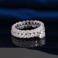 thumbnail image 3 of Oryn Jewelry Stamped 14K Solitaire Ring - 1.9 Ct Emerald Cut Moissanite - Women's Engagement Band - Classic Proposal Ring for Anniversary, 3 of 4