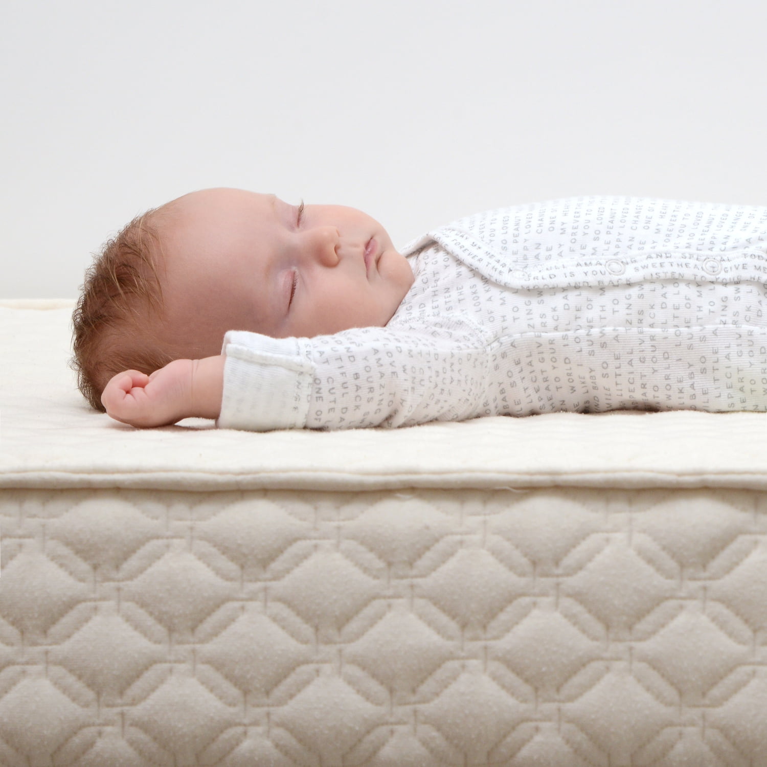 My First Crib & Toddler Foam Mattress with Waterproof Quilted Cover