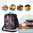 thumbnail image 4 of Wres-Tler W-W,E Lunch Bag Portable Insulation Lunch Box Multifunctional Reusable Tote Bag for Office Work Picnic Unisex, 4 of 8