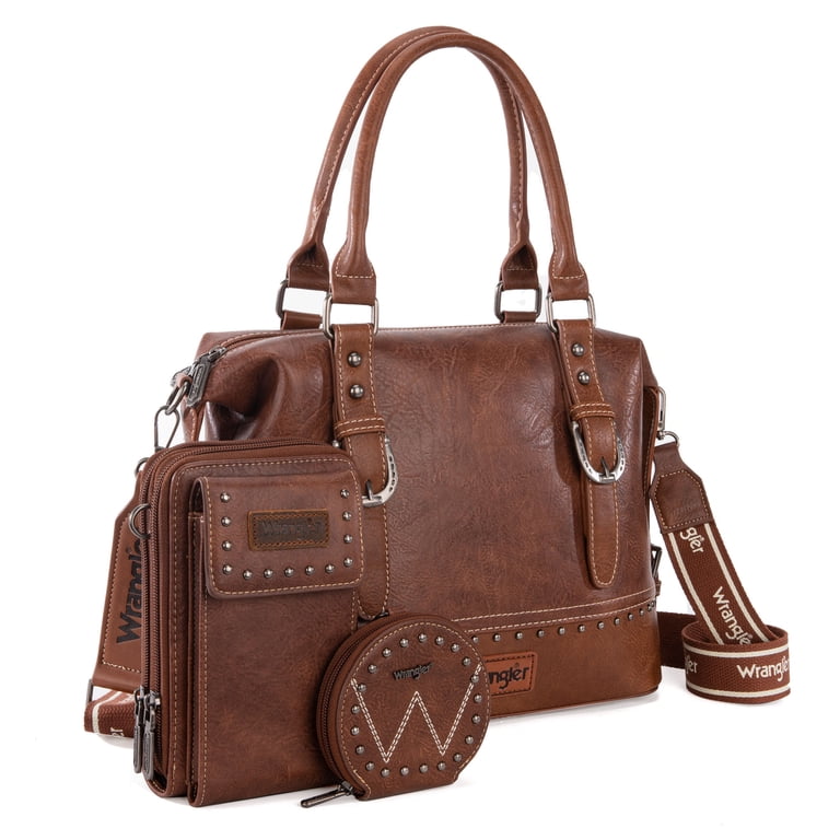 Free Shipping! Montana West Wrangler 3Pcs Bag Set with Cell  display picture 2