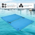 thumbnail image 5 of HALLOLURE 9X6FT Floating Water Pad Mat 3-Layer XPE Foam Roll-Up Floating Island for Pool Lake Ocean Boat Beach, Weight Capacity 310 lbs, 5 of 9