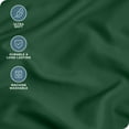 thumbnail image 5 of Bare Home Pillowcase Set - Premium 1800 Collection - Double Brushed - Ultra Soft - Standard Size, Forest Green, 2 Count, 5 of 8