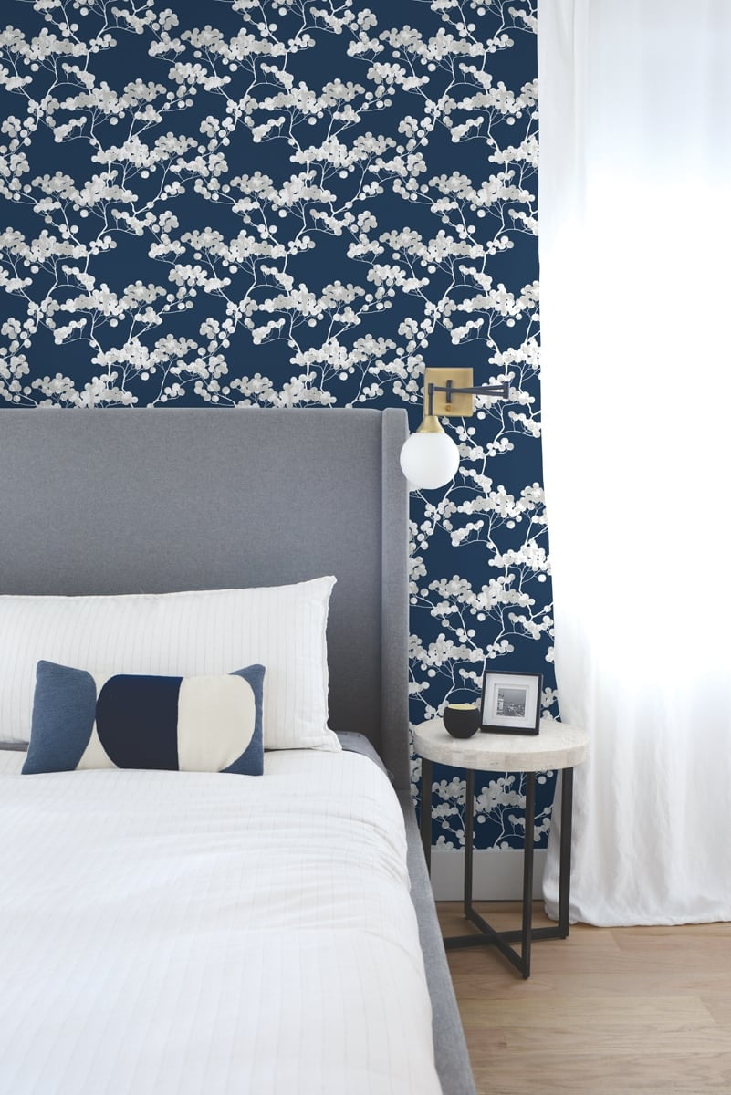 NextWall Cyprus Blossom Peel and Stick Wallpaper