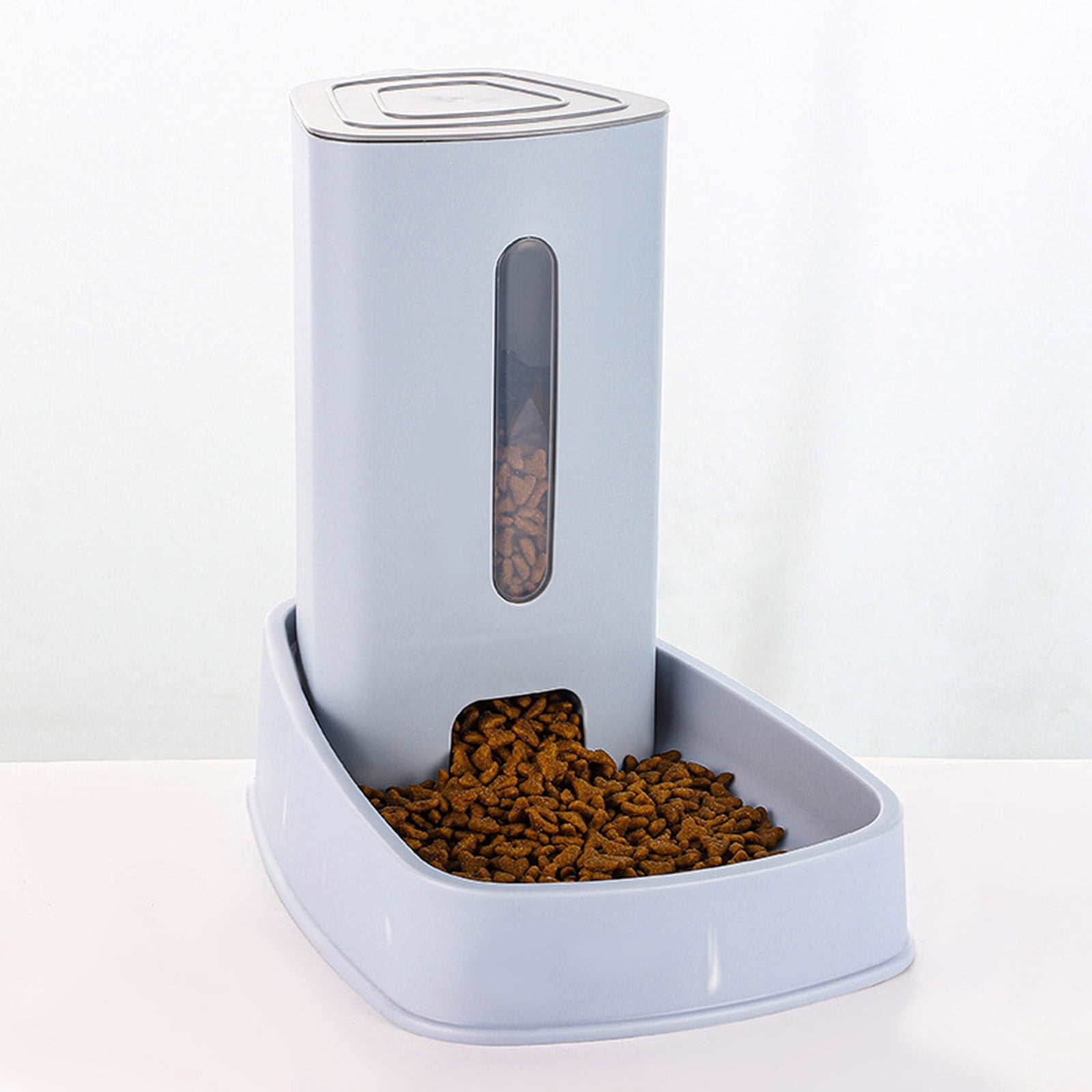 Automatic Cat Dog Feeder and Water Dispenser Material Large Capacity Indoor Pet Feeding System