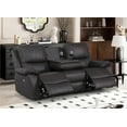 thumbnail image 4 of Charlotte Electric Leather Recliner Sofa, 4 of 6