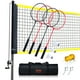 thumbnail image 1 of Red de bádminton VEVOR, red de bádminton para exteriores, patio, playa, parque, equipo de bádminton portátil, red de bádminton para adultos y niños con postes, bolsa de transporte, 1 of 9