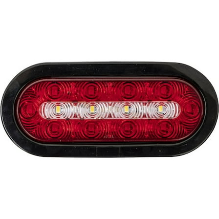 Buyers Products 5626131 6" Oval Combination Stop/Turn/Tail & Backup Light Kit (1EA)