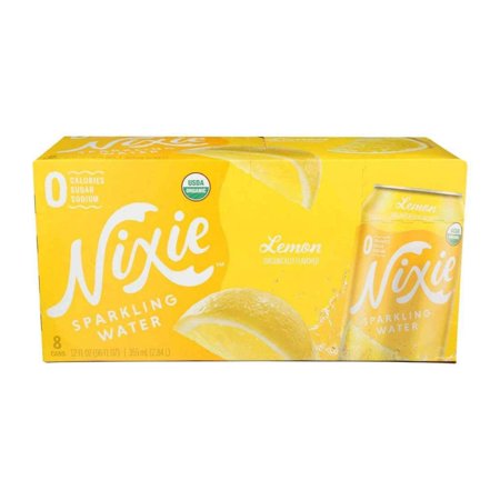 Organic Lemon Water, 12 Fluid Ounce - 8 count per pack -- 3 packs per case.