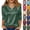#03 Army Green, variant on Cowl Neck Satin Blouses for Women 3/4 Sleeve Dressy Casual Tops Business Work Office Lightweight Soft Breathable Shirts, #03 Khaki, S