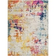 thumbnail image 2 of Chester Yellow/Pink 5'3" x 7'3" Modern Rectangle Area Rug, 2 of 5