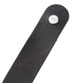 thumbnail image 3 of Correa Para El Cuello De La Guitarra Correa de cuero para guitarra, soporte para cinturón, botón de bloqueo seguro para bajo acústico popular, 3 of 6