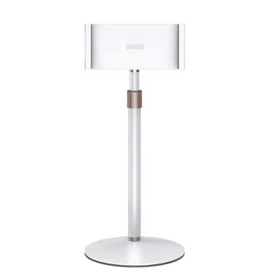 Portable Monitor Tablet Holder Standing Adjustable Monitor Stand Height Tablet Bracket Desktop Clamp Stand Mount White