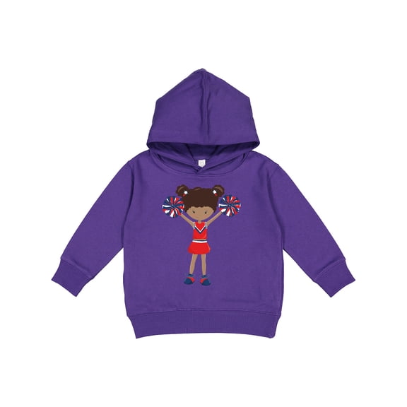 Inktastic African American Girl, Cheerleading, Cheerleaders Toddler Hoodie