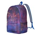 thumbnail image 2 of Stylish Galaxy Backpack, S-Shaped Straps and Water-Repellent Material, Perfect for Daily Use and Star Gazers, 2 of 5