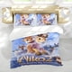thumbnail image 5 of Película de Niko Conjunto de sábanas temático, trío de piezas, cómodo y amigable con la piel, diseño único, regalo de decoración para el hogar para familiares, amigos y fans,173cm *218cm, 5 of 6