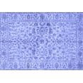thumbnail image 1 of Ahgly Company Indoor Rectangle Persian Blue Traditional Area Rugs, 2' x 3', 1 of 4