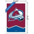 thumbnail image 3 of NHL Colorado Avalanche - Logo 21 Wall Poster, 14.725" x 22.375", Framed, 3 of 3