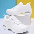 thumbnail image 2 of GLYGML Women's Air Cushion Sneakers Lightweight Breathable Walking Shoes with Non-Slip Sole for Casual Daily Wear, 2 of 5