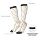 thumbnail image 4 of Balery Elegant Gold Leaf Pattern Calcetines novedosos Calcetines deportivos Calcetines hasta la rodilla Calcetines de algodón Calcetines originales y geniales, 4 of 6