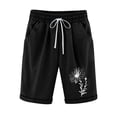 thumbnail image 1 of Pantalones Cortos Casuales Impresos de la Cintura Elástica con Bolsillos, Pantalones Casuales para Todo el Uso Diario de la Temporada, 1 of 3