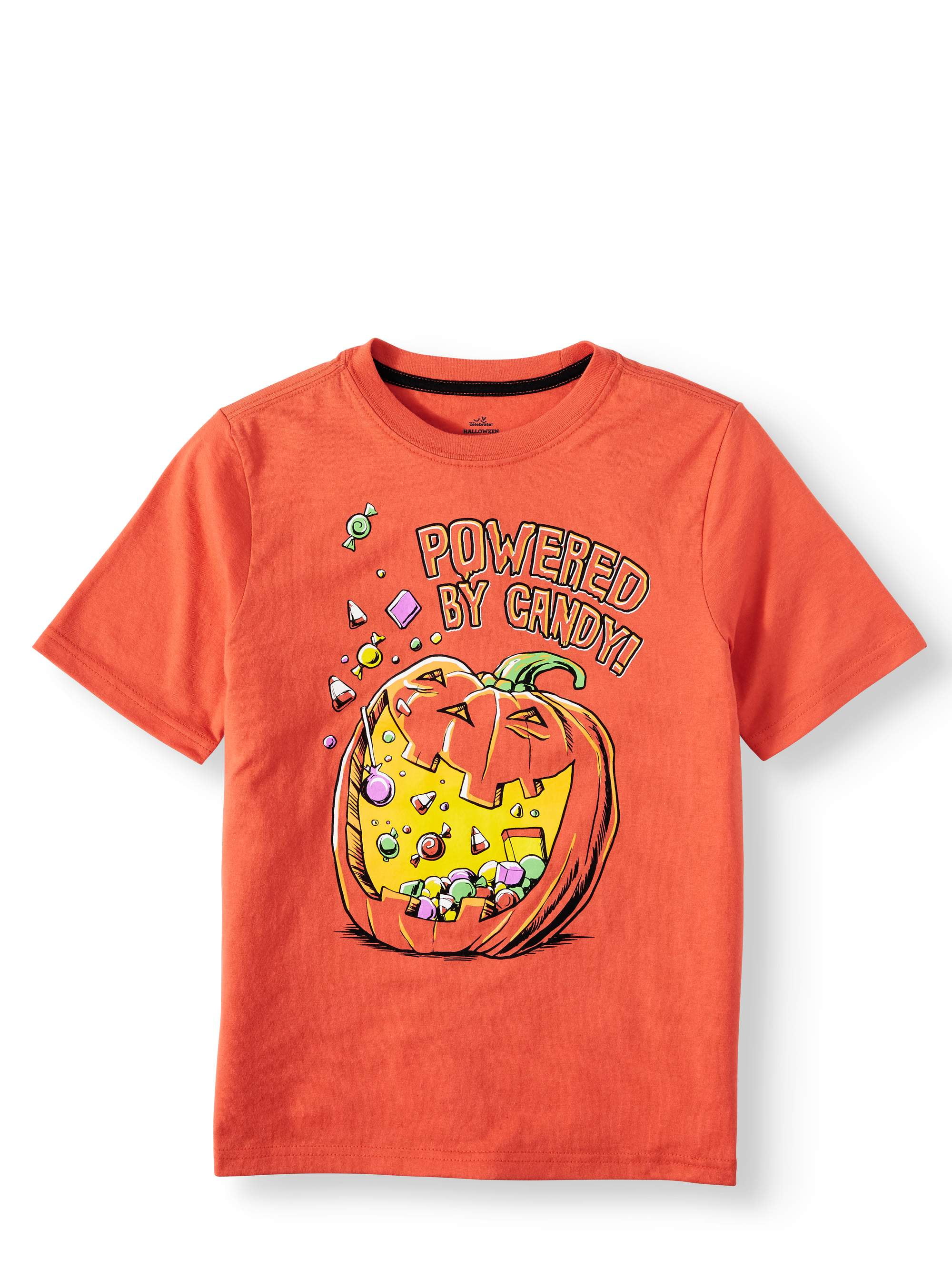 Details about   Trick Or Treat Halloween T-Shirt Youth Medium Black NEW
