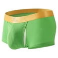 thumbnail image 1 of Men's Low Rise Athletic Underwear with Patchwork Design for Casual Wear and Sports, 1 of 4