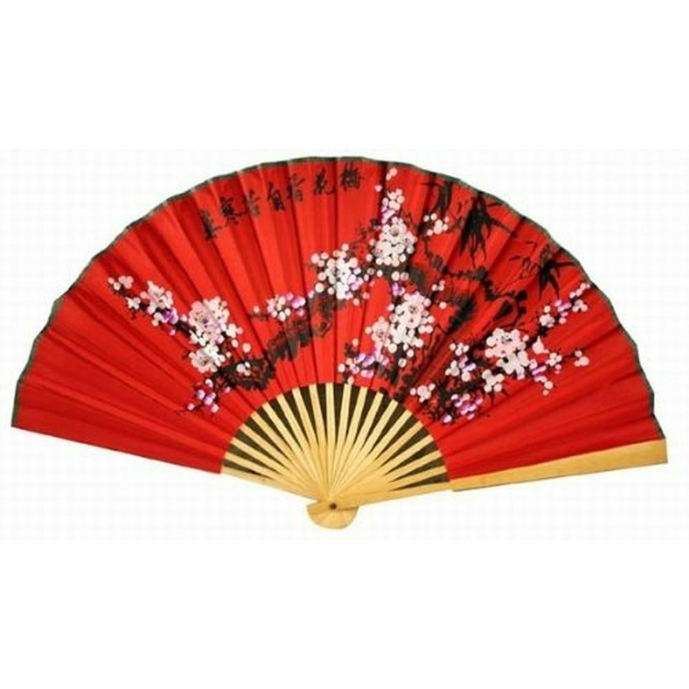  Classic 20 Oriental  Feng  Shui  Wall  Fan  Flowers 