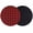Red, variant on Black Red Plaid Coasters Set of 4, Soft Absorbent Coasters for Drinks, Vintage Rustic Buffalo Checked Gingham Non-Slip Cup Coaster Mat with Rubber Bottom for Home Kitchen Coffee Bar Table Decor 4"