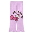 thumbnail image 3 of Hello Kitty Women Pajama Pants Comfy Pj Bottoms Soft Printed Lounge Pant with Pockets, 3 of 7