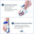 thumbnail image 2 of Lishi Adjustable Valgus Corrector for Big Toe Joint - Protective Cover for Men and Women, 2 of 5