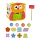 thumbnail image 5 of Juguete de madera para clasificar formas y colores, clasificador de formas, juego interactivo de combinación práctico, educativo para niños de 3 años, 5 of 9