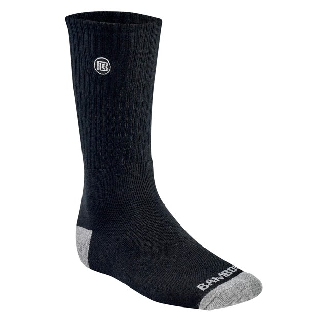 Calcetines Bamboo Sports Premium Crew Work que absorben la humedad