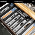 thumbnail image 2 of madesmart Classic Large Silverware Tray with Soft Grip Lining, Granite, 2 of 7