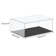 thumbnail image 6 of Acrylic Display Case, Dustproof Assemble Box, Clear Display Stand with Base for Action Figure Display, Collectibles, 6 of 7
