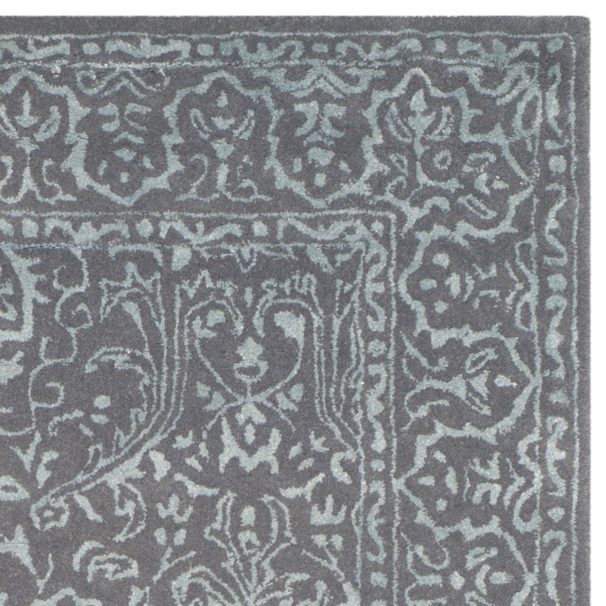 SAFAVIEH Glamour Kalisha Oriental Area Rug, Opal/Grey, 2' x 3'