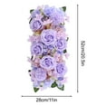 thumbnail image 6 of Wedding Venue Flower Arrangement Simulation Silk Flower Finished Product Flower Decoration Flower Arrangement T-Table Road Guide Wedding Floral, 6 of 8